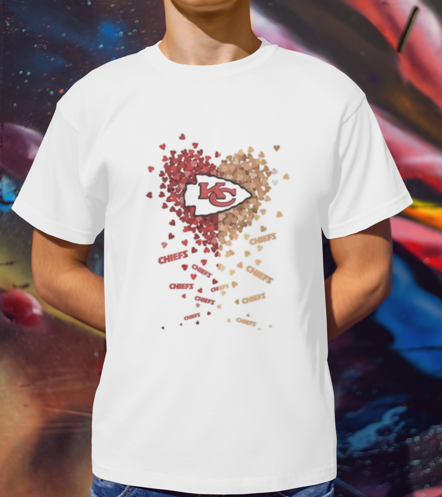 Kansas City Chiefs Heart KC Chiefs Chiefs Chiefs Chiefs Chiefs Chiefs Chiefs Chiefs Chiefs Chiefs Chiefs Chiefs Chiefs Chiefs Chiefs Chiefs Chiefs Chiefs Chiefs Chiefs T-Shirt