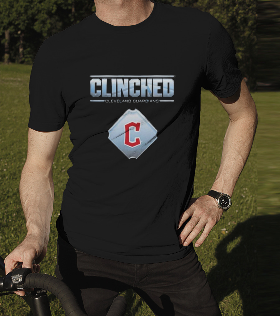 Clinched Cleveland Guardians October Ready Postseason T-Shirt
