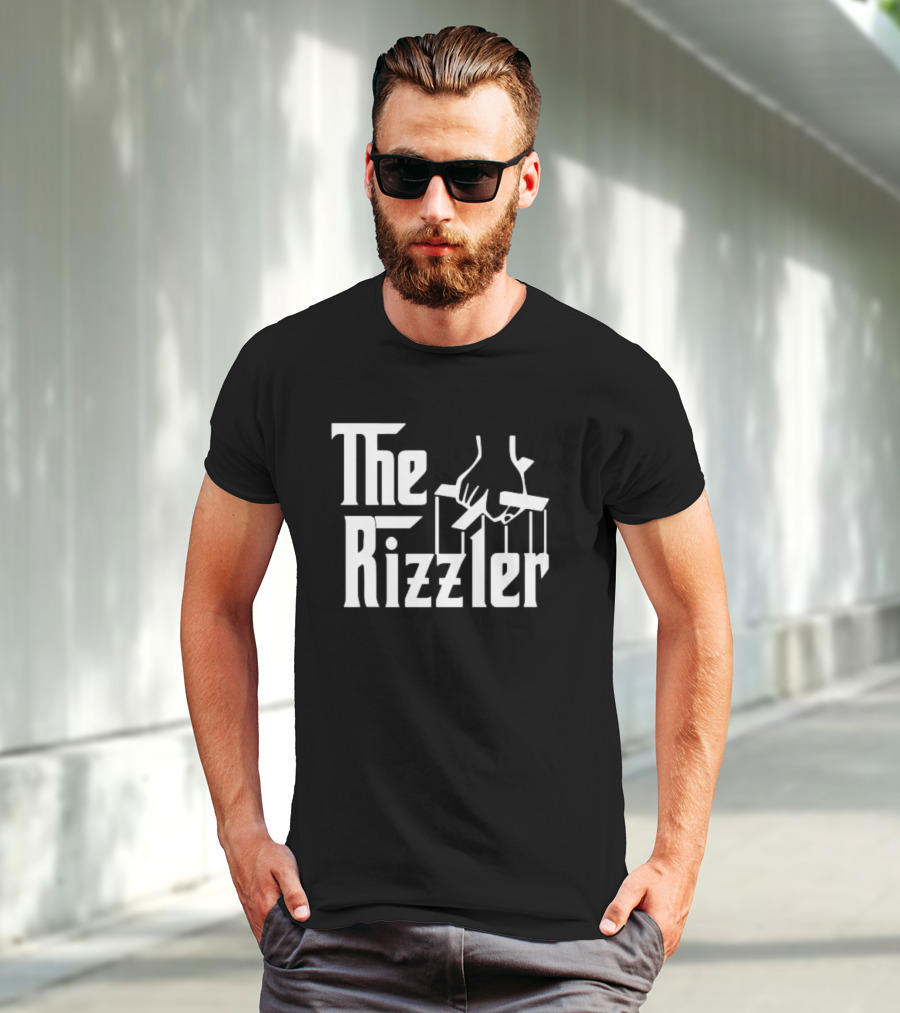 The Rizzler Godfather Hand Manipulation Icon A.J. And Big Justice T-Shirt