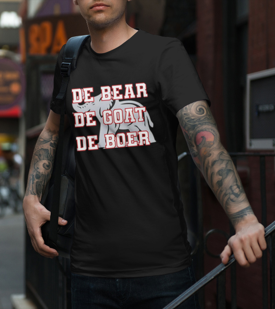 De Bear De Goat De Boer Elephant T-Shirt