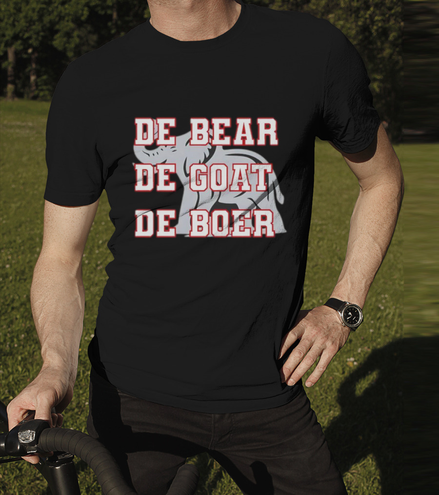 De Bear De Goat De Boer Elephant T-Shirt