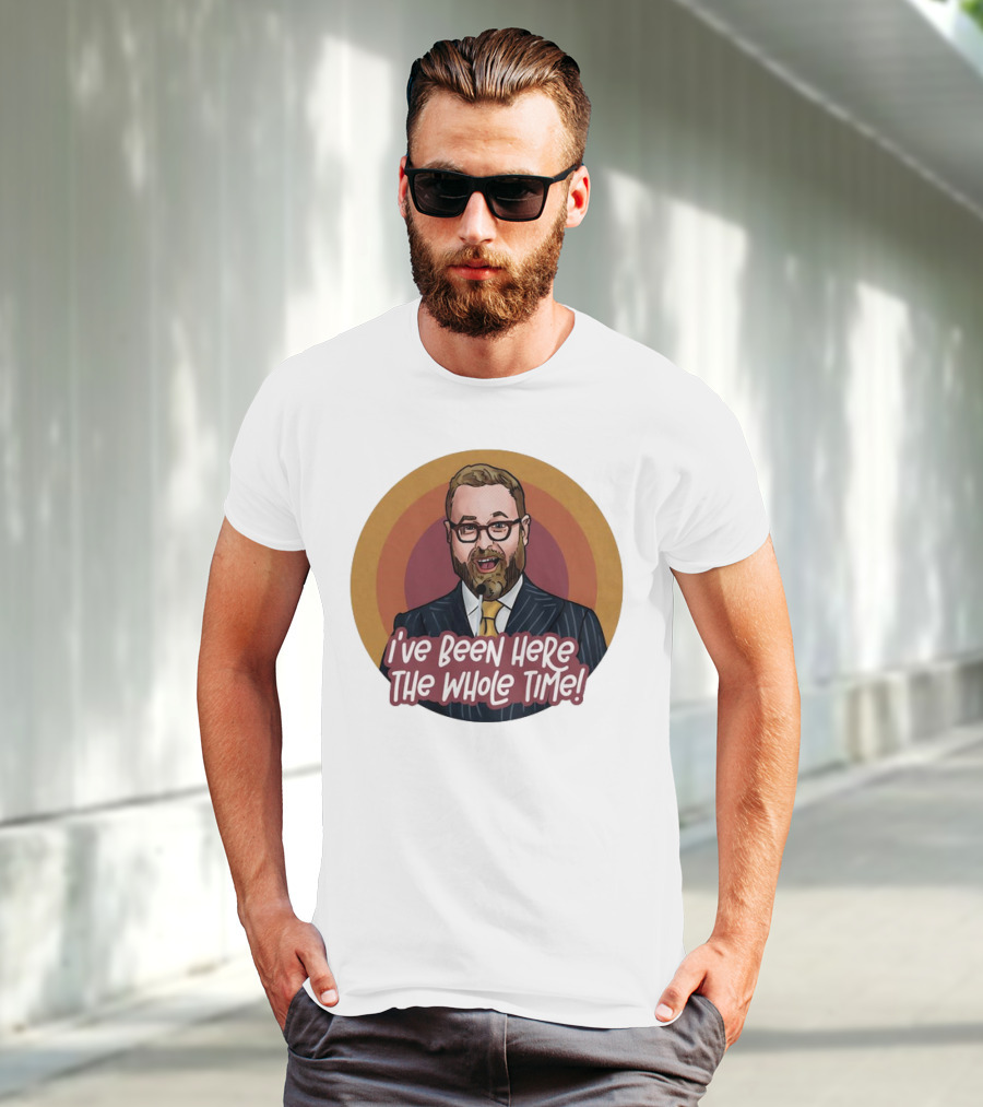 Sam Reich I've Been Here The Whole Time Comic T-Shirt