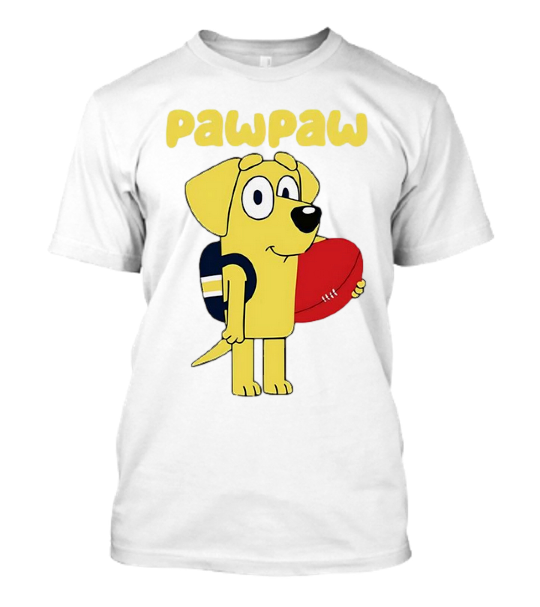 Pawpaw Lucky Football Cartoon Shannon Sharpe T-Shirt