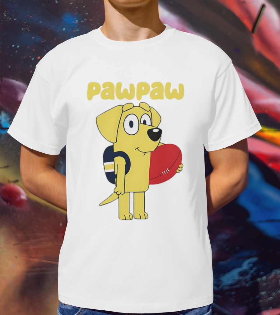 Pawpaw Lucky Football Cartoon Shannon Sharpe T-Shirt