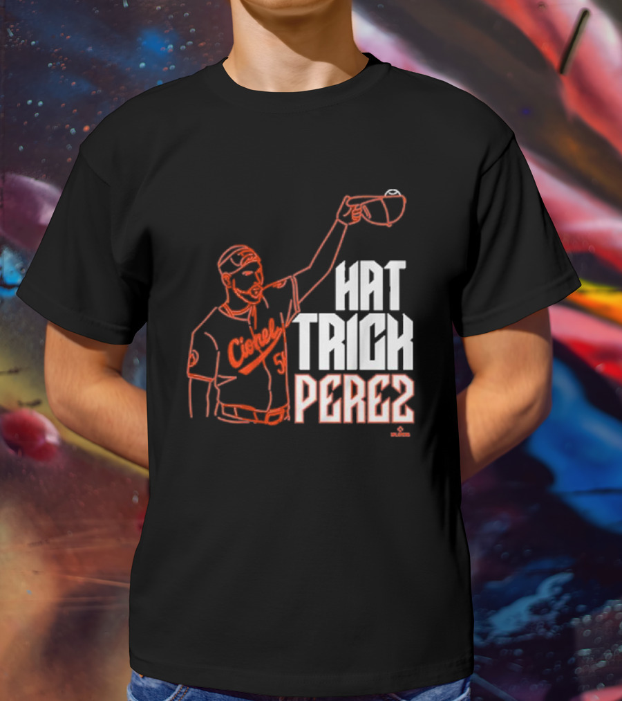 Baltimore Orioles Cionel Perez Hat Trick Perez Player T-Shirt