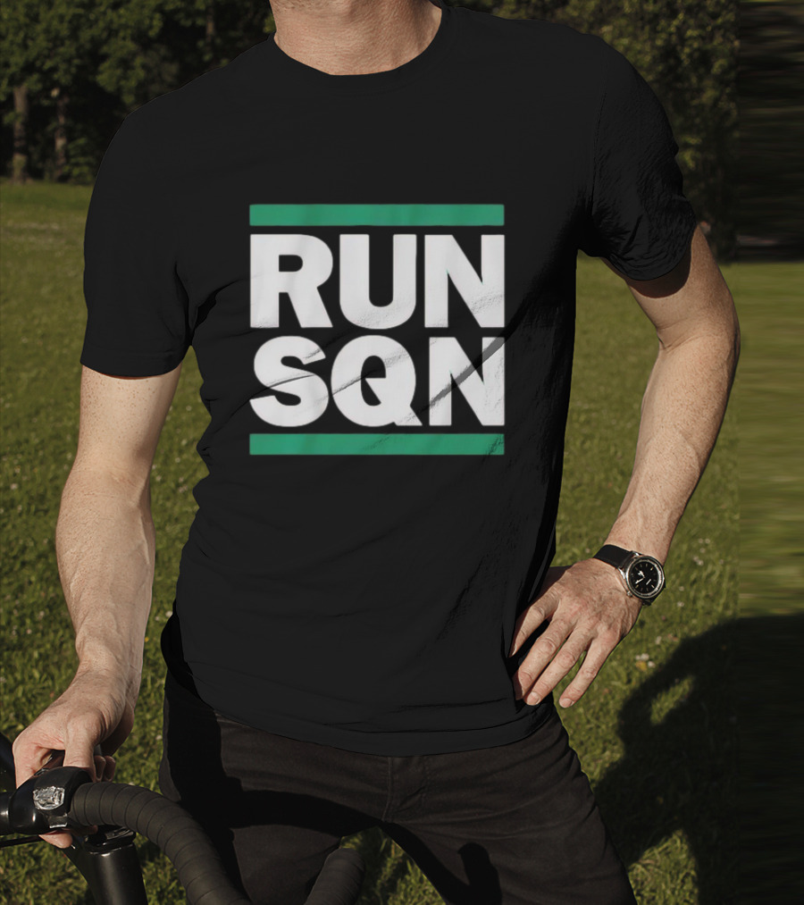 Saquon Barkley RUN SQN Vintage Philadelphia Eagles T-Shirt