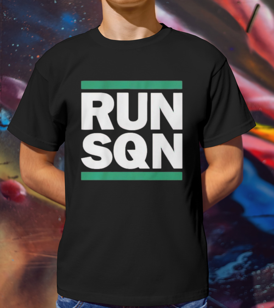 Saquon Barkley RUN SQN Vintage Philadelphia Eagles T-Shirt