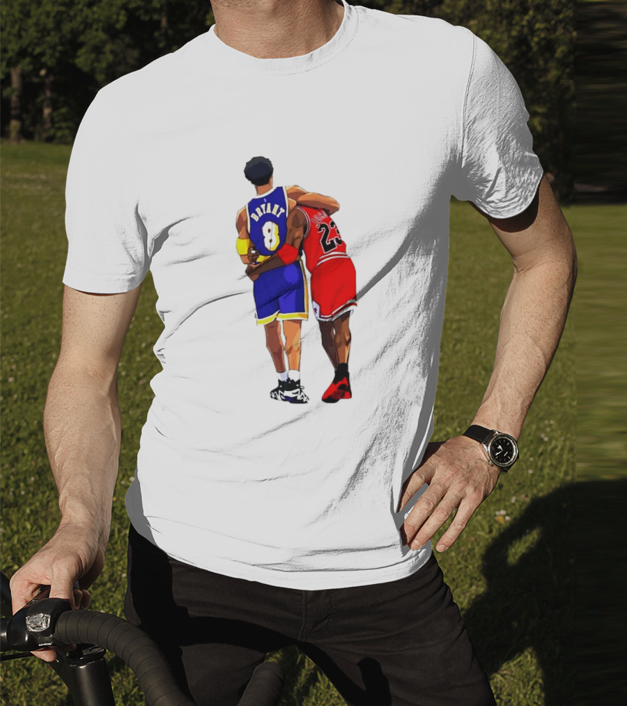 Bryant Los Angeles Lakers 8 And Jordan Chicago Bulls 23 Together Forever T-Shirt
