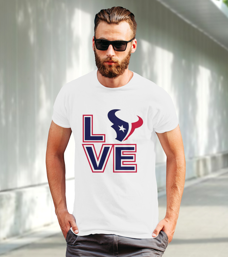 Houston Texans NFL Love Football Season T-Shirt