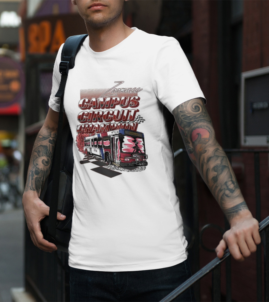Campus Circuit Champion Zomass Racing Bus T-Shirt