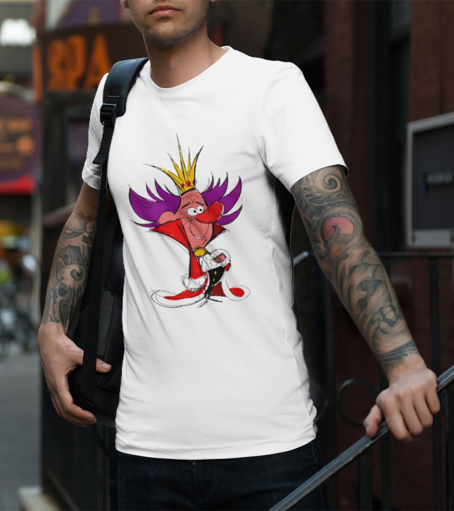 Disney Villains Cartoon Queen Of Hearts T-Shirt