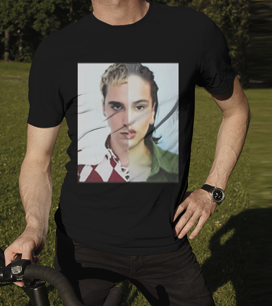 Rosalia Omega Split Face Artistic T-Shirt