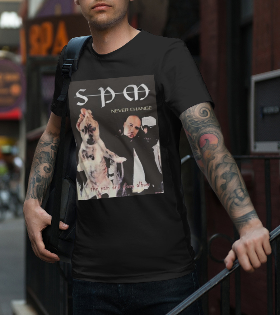 SPM Never Change The Pain And Glory Album T-Shirt