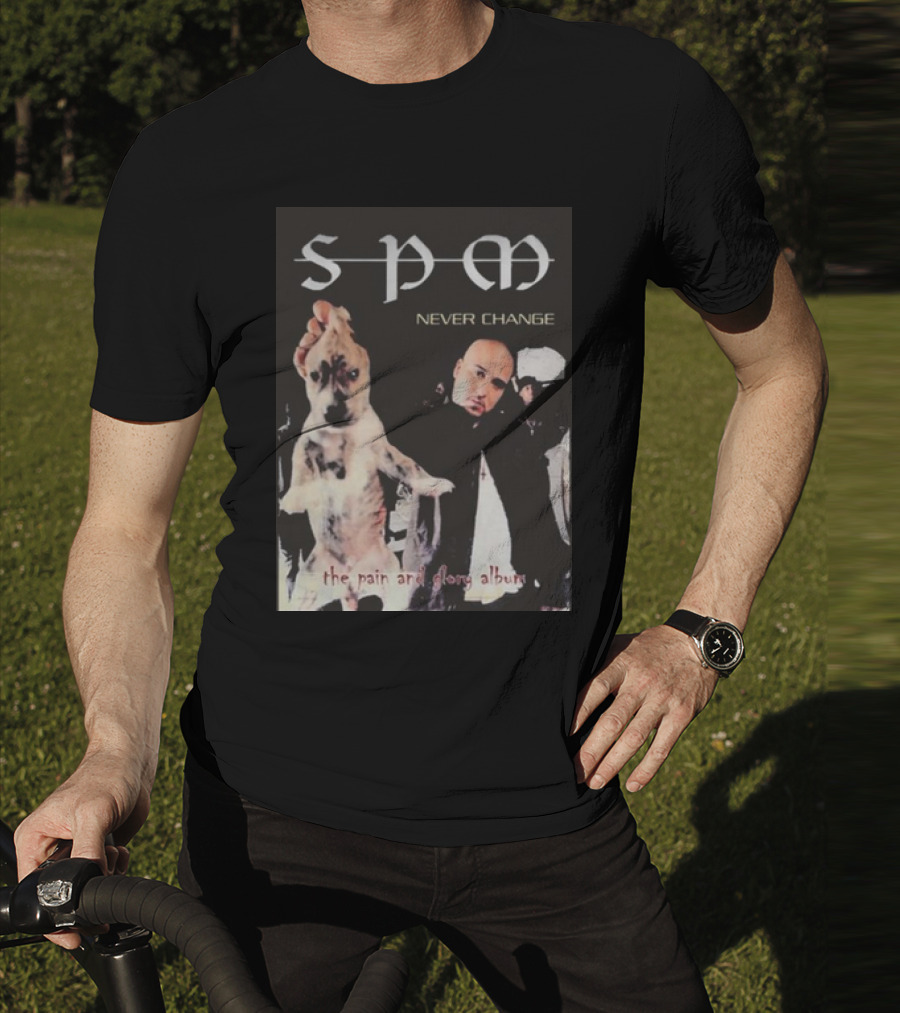 SPM Never Change The Pain And Glory Album T-Shirt