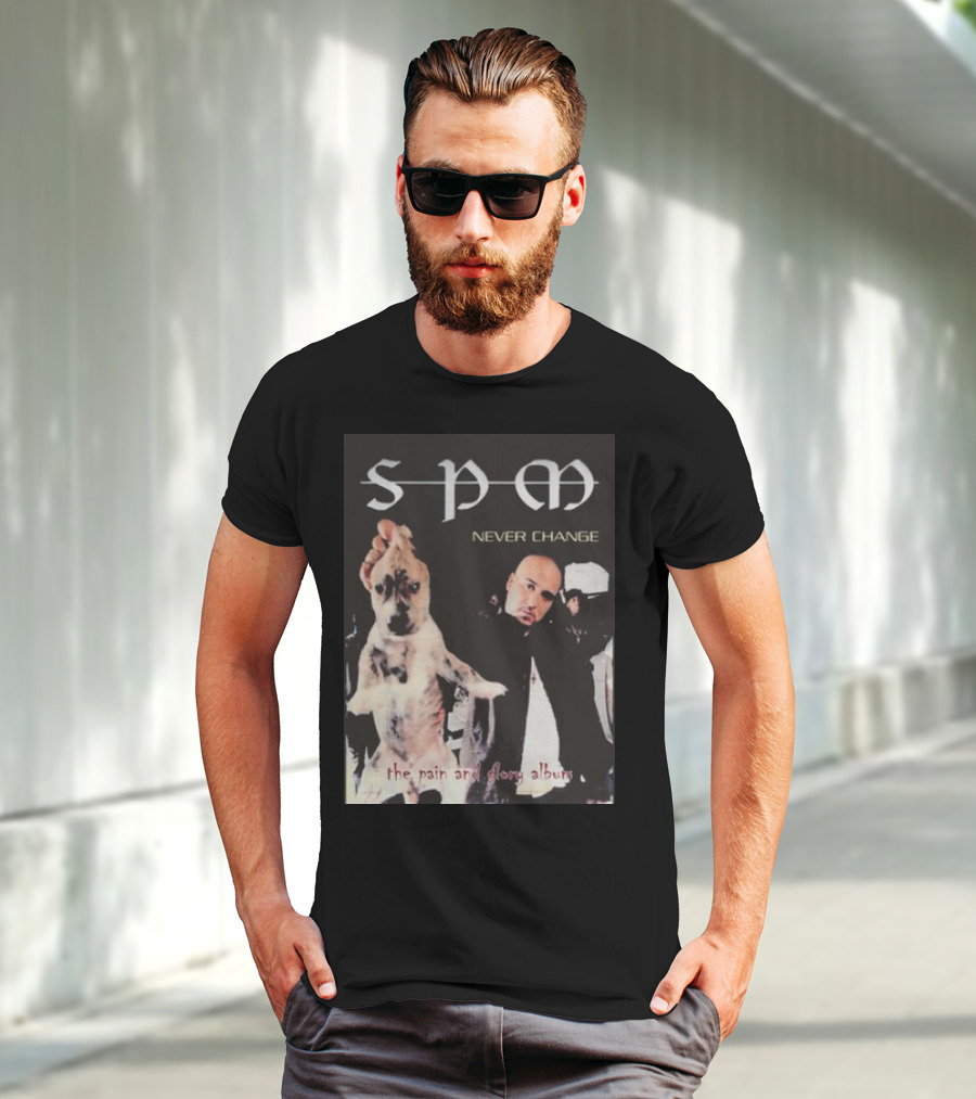 SPM Never Change The Pain And Glory Album T-Shirt