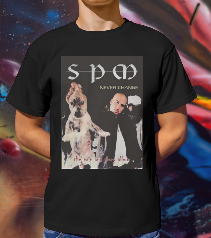 SPM Never Change The Pain And Glory Album T-Shirt
