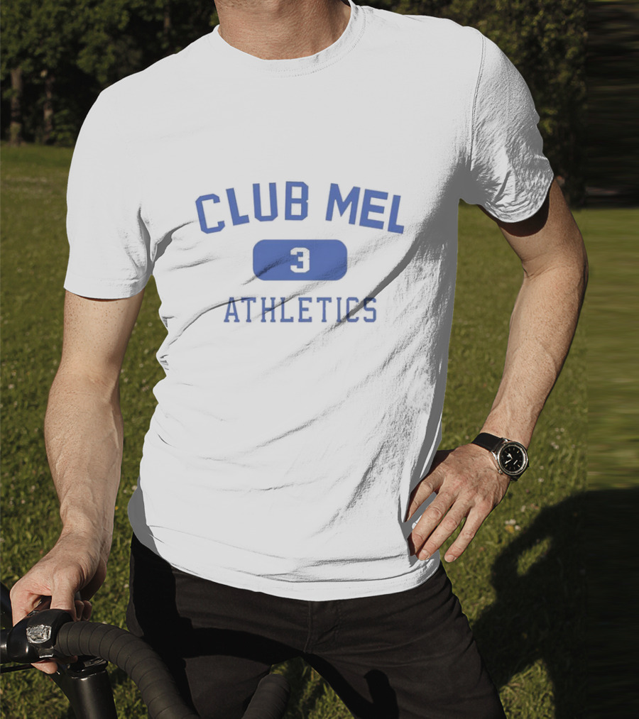 Club Mel Athletics Number 3 T-Shirt