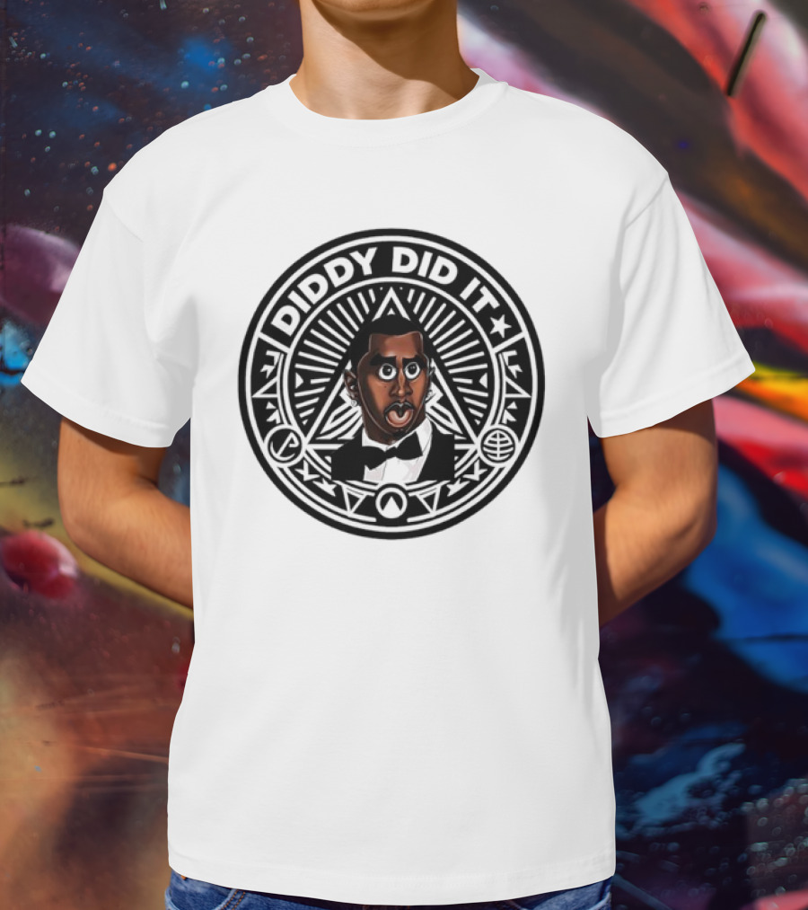 Diddy Did It Illuminati Style Freak Off Party T-Shirt