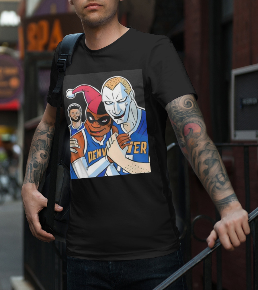 Jokic Russ Jokic Russell Westbrook Denver Nuggets Basketball Jokic Comic T-Shirt