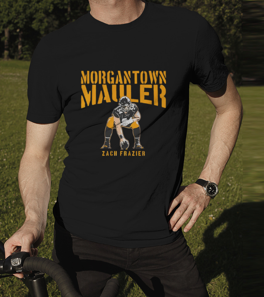 Zach Frazier Morgantown Mauler Football Player Number 54 T-Shirt