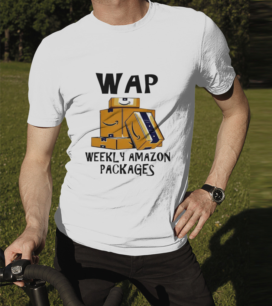 WAP Weekly Amazon Packages Box Stack T-Shirt