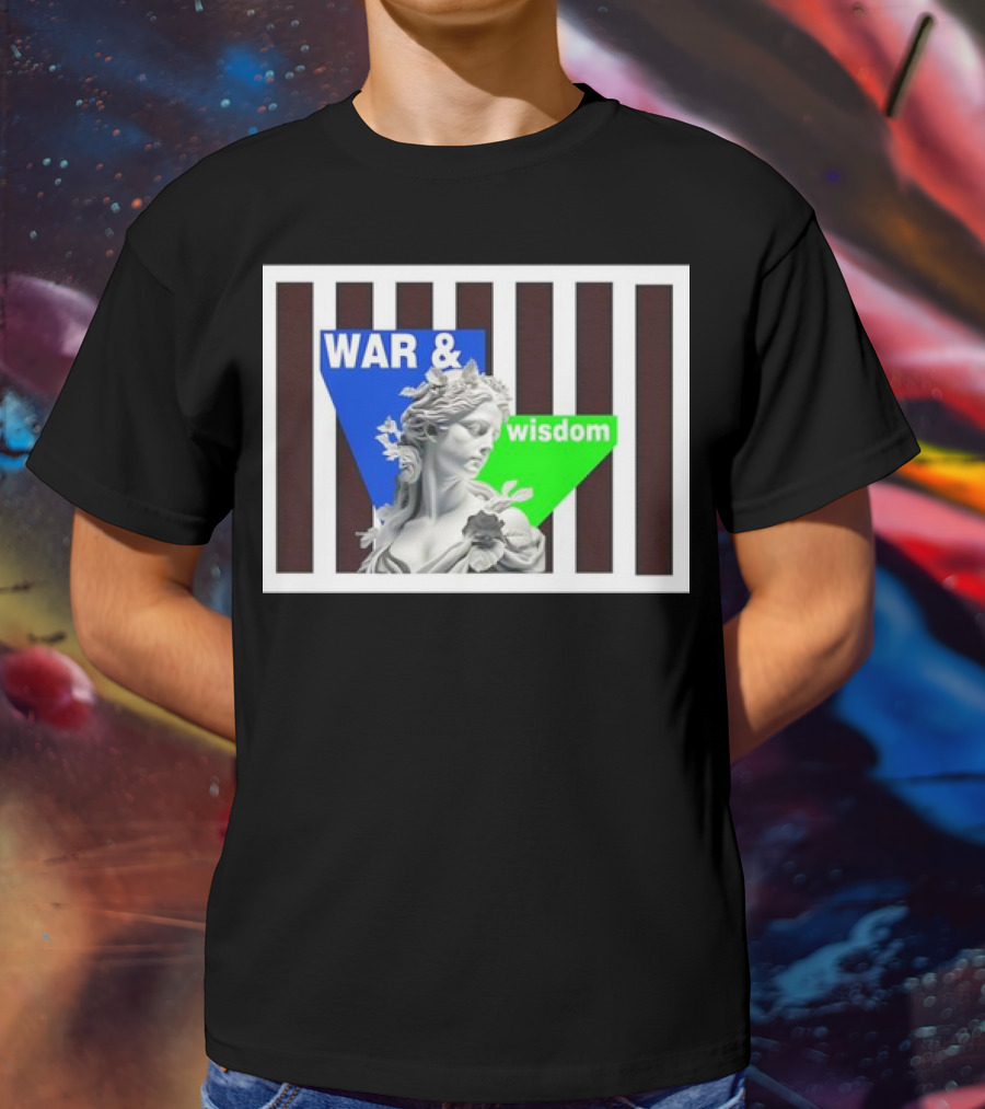 War And Wisdom Statue T-Shirt