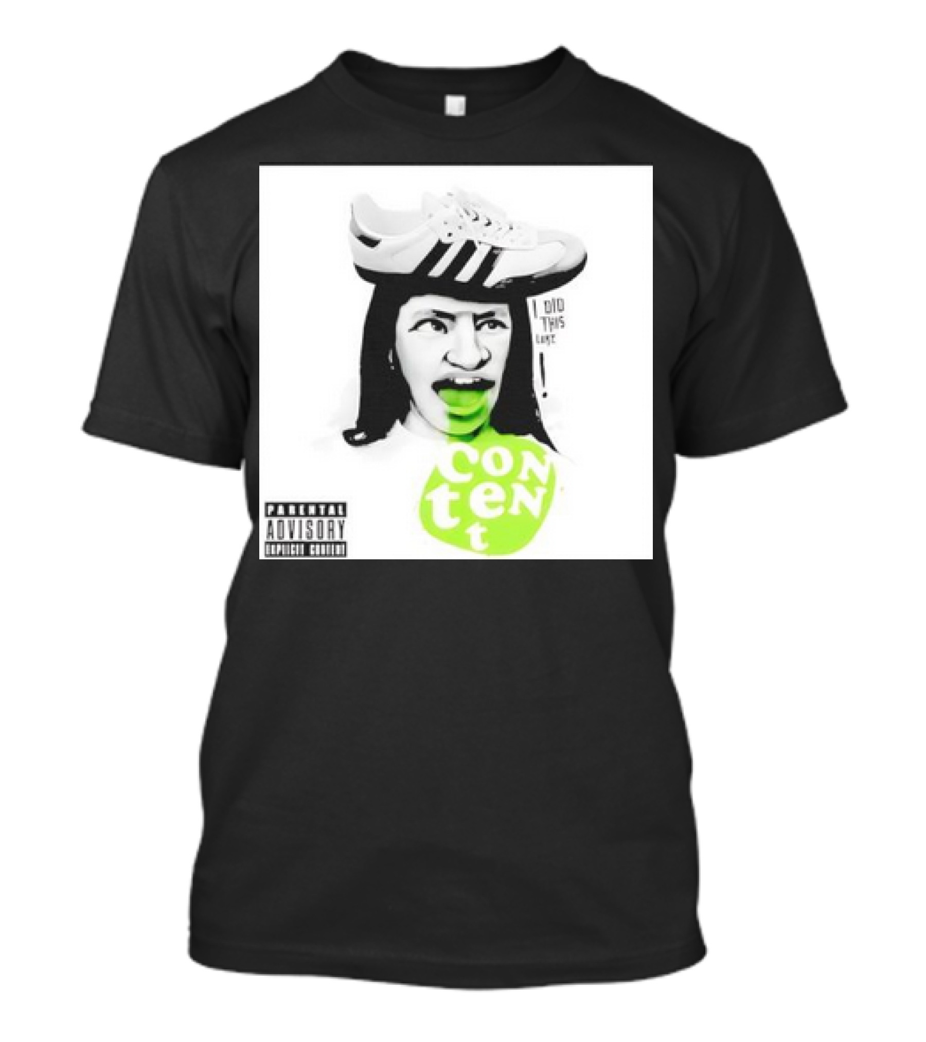 I Did This Luke Content Members Show The Album Retro Parental Advisory T-Shirt