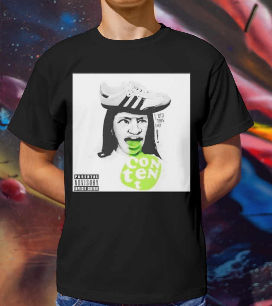 I Did This Luke Content Members Show The Album Retro Parental Advisory T-Shirt