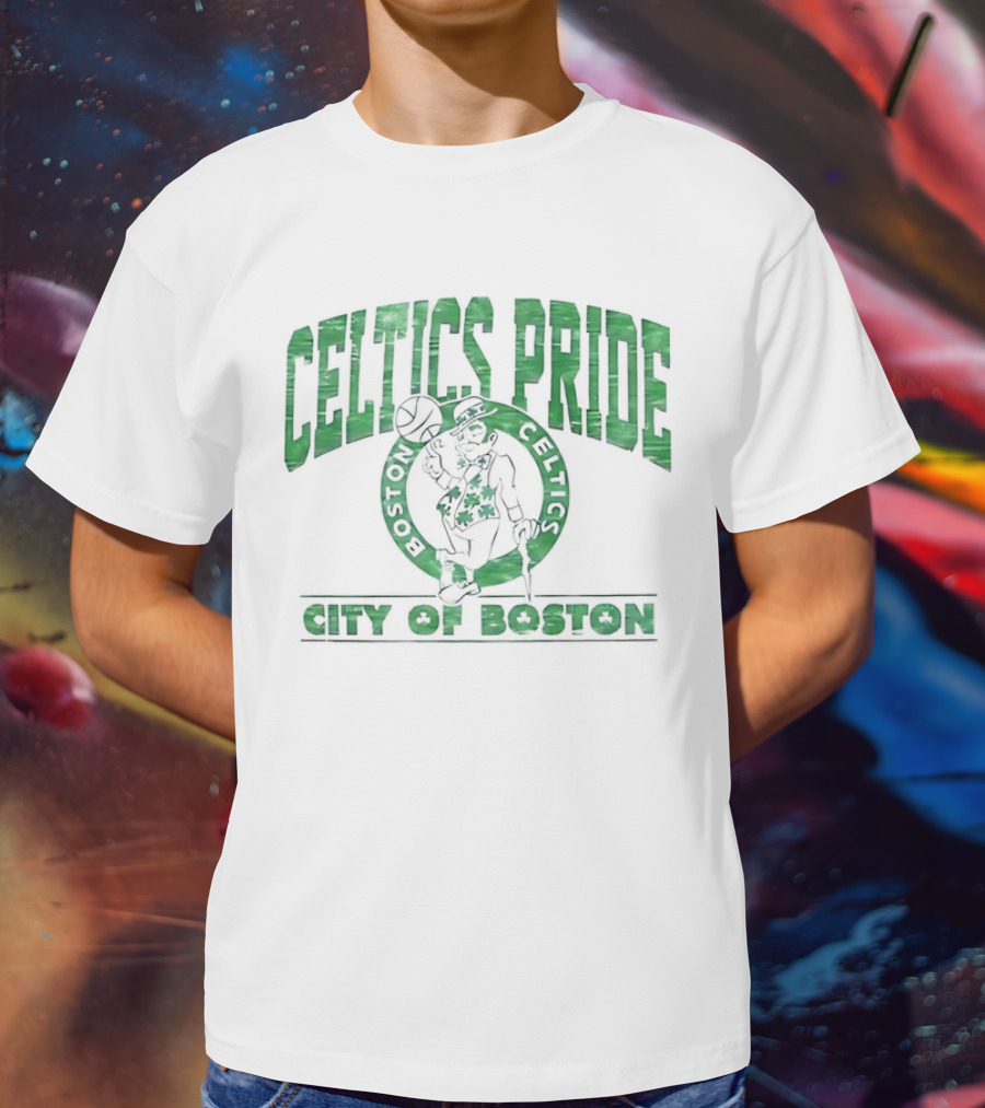 Celtics Pride Boston Celtics City Of Boston T-Shirt