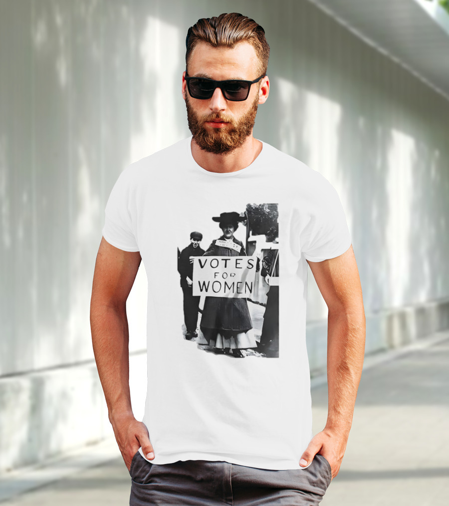 Votes For Women Vintage Suffragette Protest Historical Movement MJ Spider-Man Far From Home T-Shirt