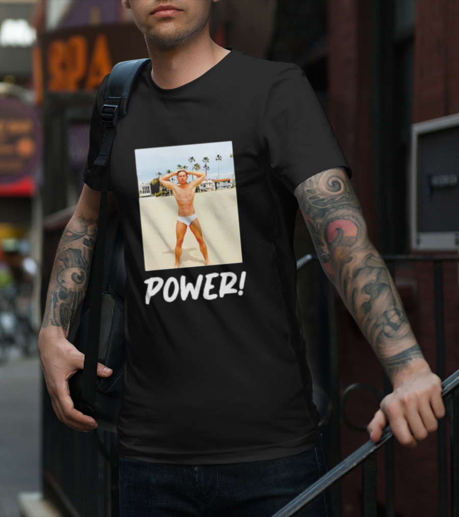 Jeremy Fragrance Power Retro Picture Pump Cover T-Shirt