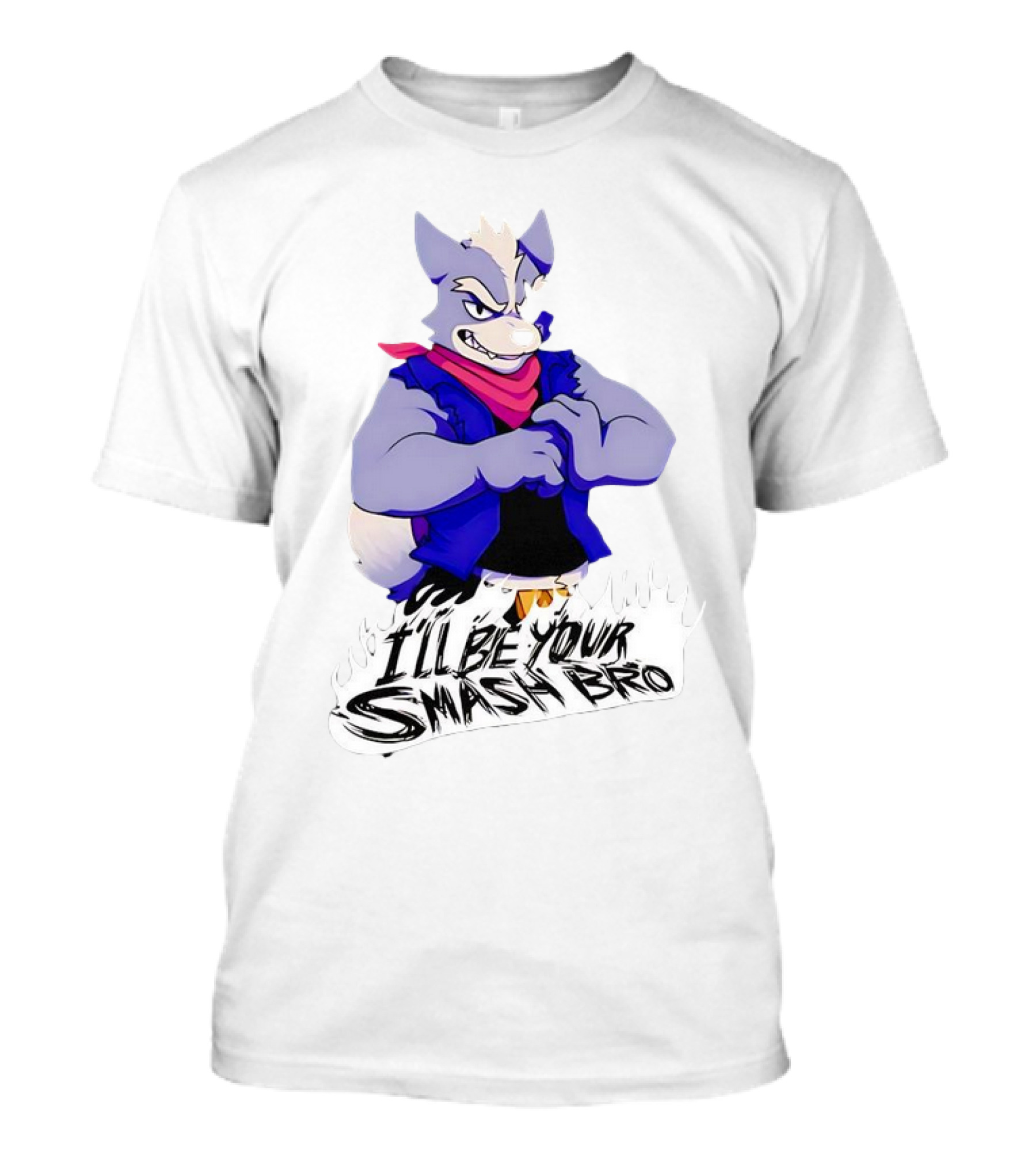I'll Be Your Smash Bro Wolf Furry T-Shirt