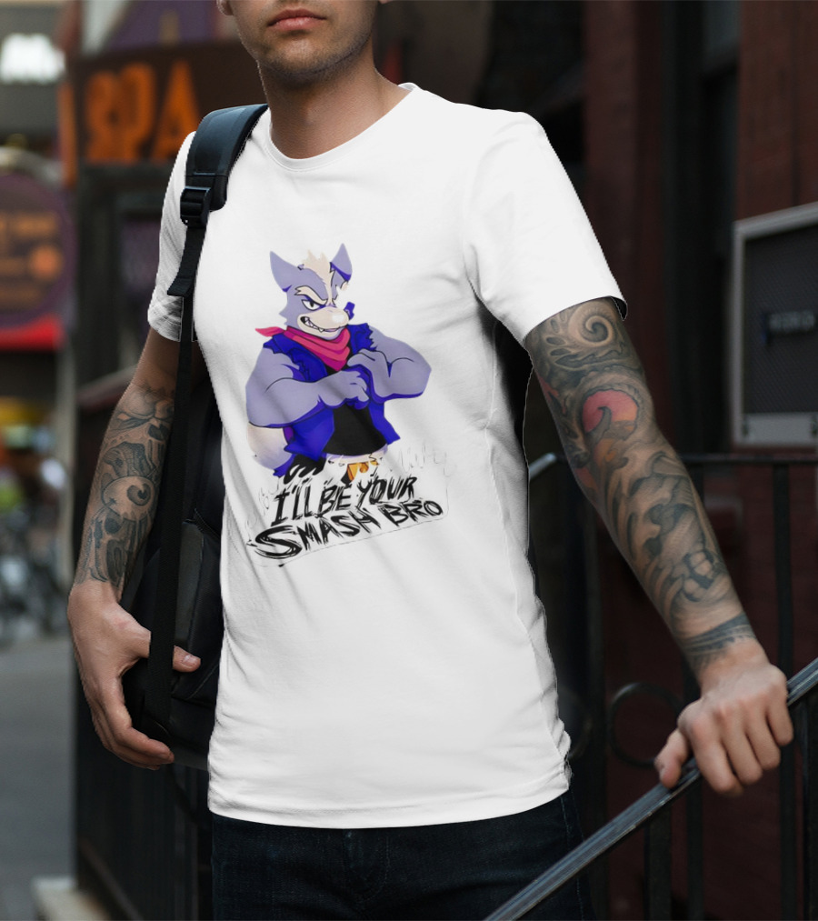 I'll Be Your Smash Bro Wolf Furry T-Shirt