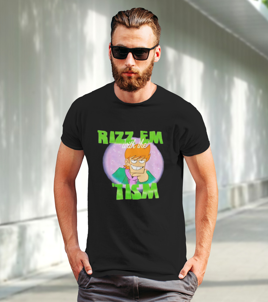 Eddsworld Rizz Em With The Tism T-Shirt