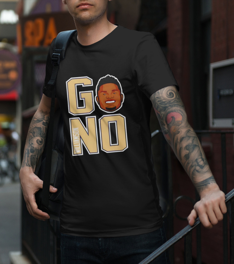 Zion Williamson GO NO Face Basketball T-Shirt