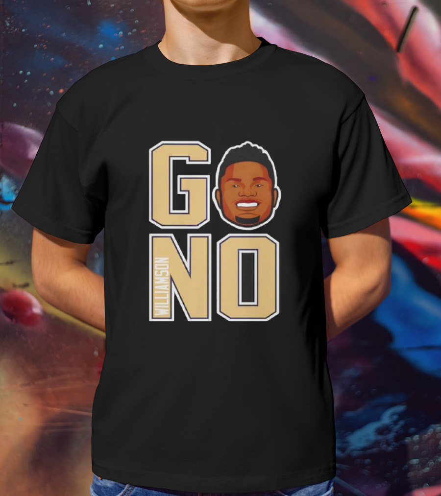 Zion Williamson GO NO Face Basketball T-Shirt