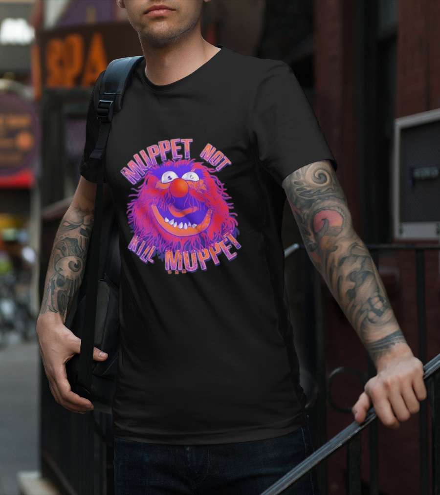Muppet Not Kill Muppet Animal 1984 T-Shirt