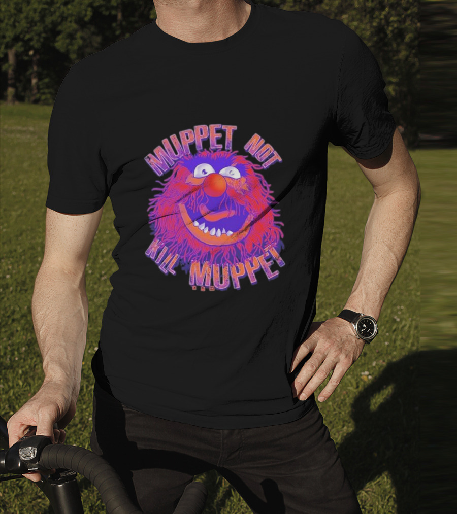 Muppet Not Kill Muppet Animal 1984 T-Shirt