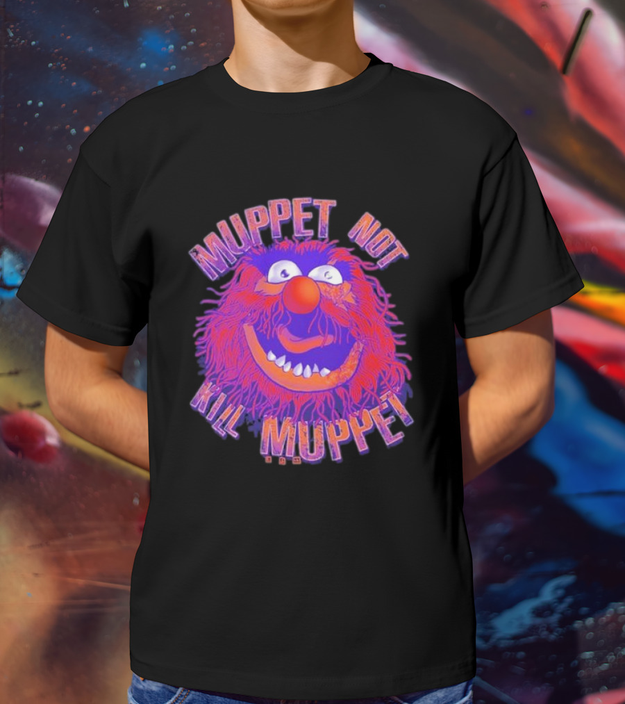 Muppet Not Kill Muppet Animal 1984 T-Shirt
