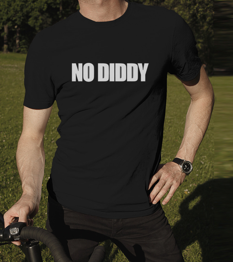 No Diddy Text T-Shirt