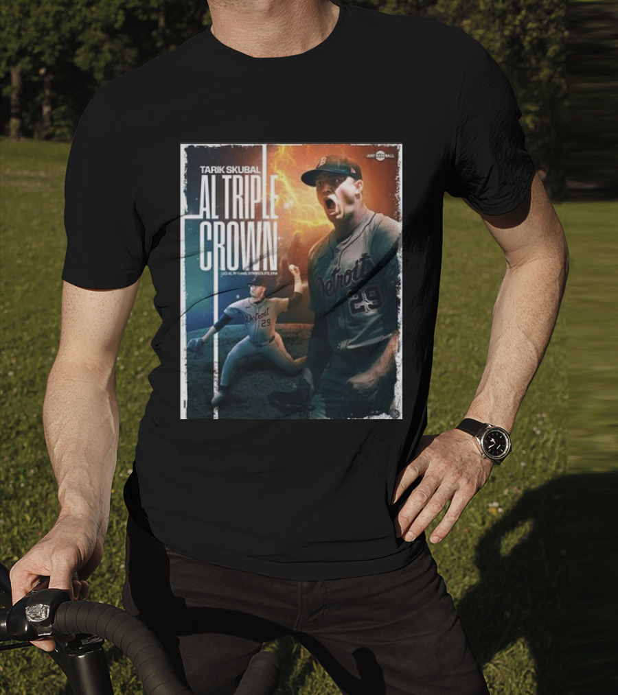 TARIK SKUBAL DETROIT 29 AL TRIPLE CROWN T-Shirt
