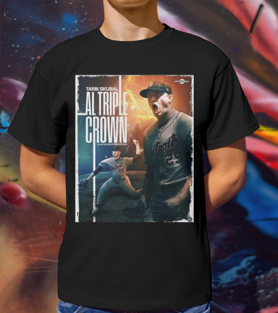 TARIK SKUBAL DETROIT 29 AL TRIPLE CROWN T-Shirt