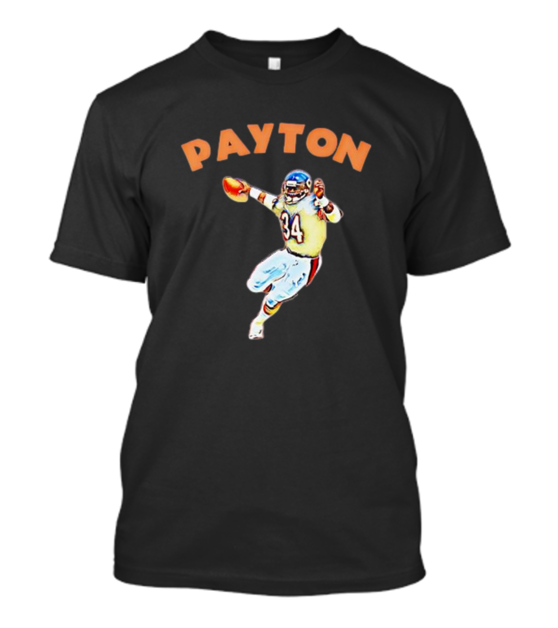 Payton 34 Chicago Football T-Shirt