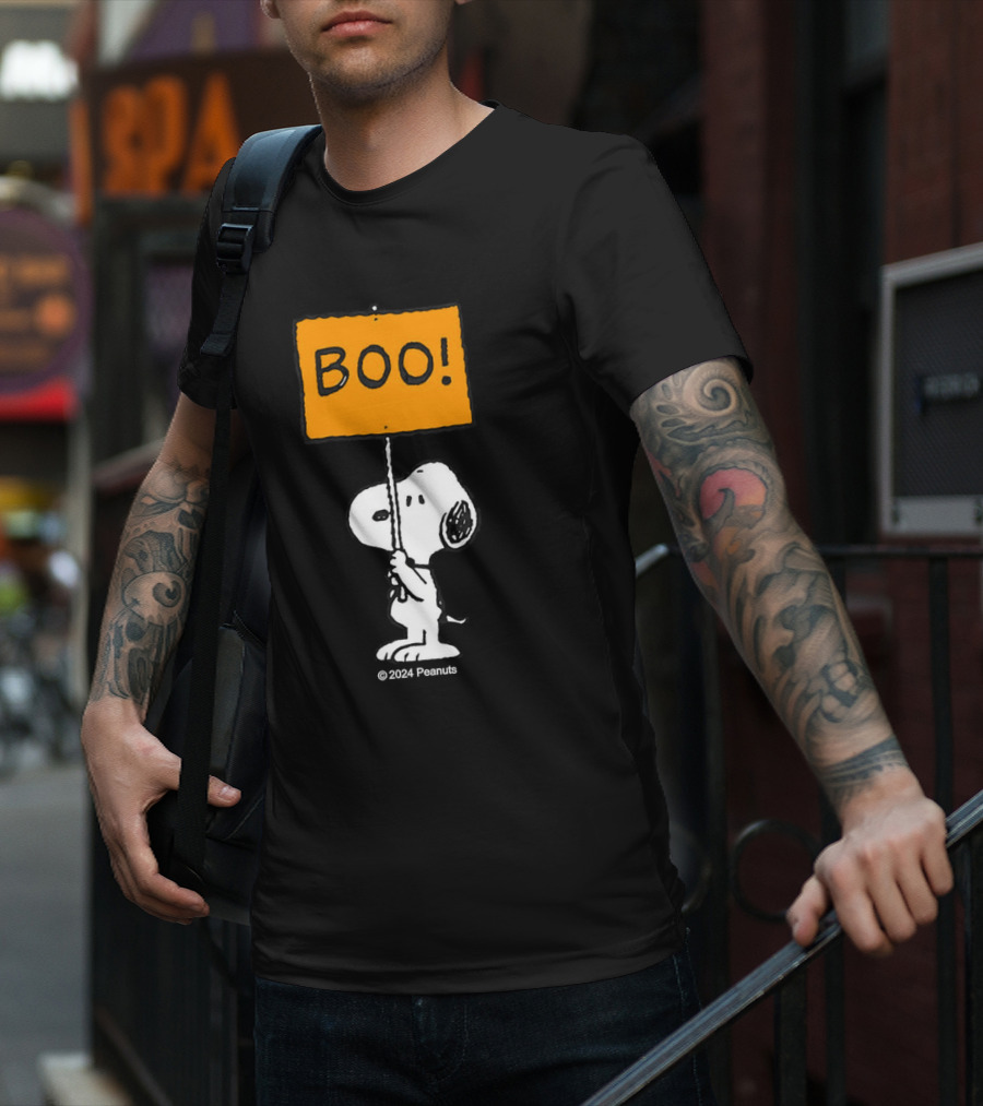 Peanuts Snoopy Boo T-Shirt