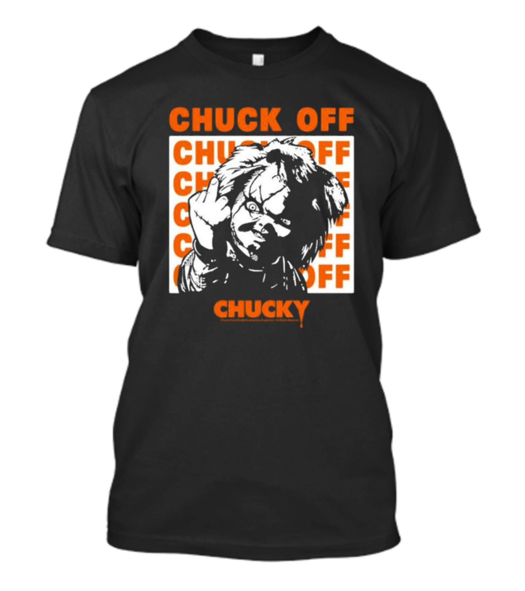 Chuck Off Chucky Horror Icon Society T-Shirt