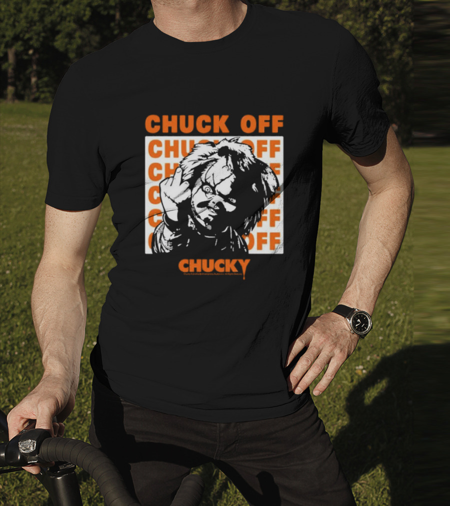Chuck Off Chucky Horror Icon Society T-Shirt