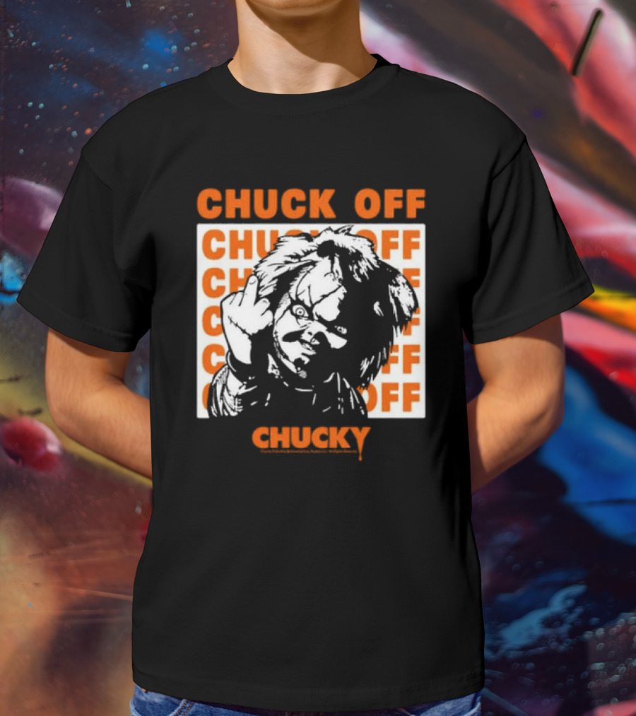 Chuck Off Chucky Horror Icon Society T-Shirt