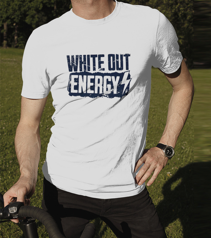 Tampa Bay Lightning White Out Energy Storm Power T-Shirt