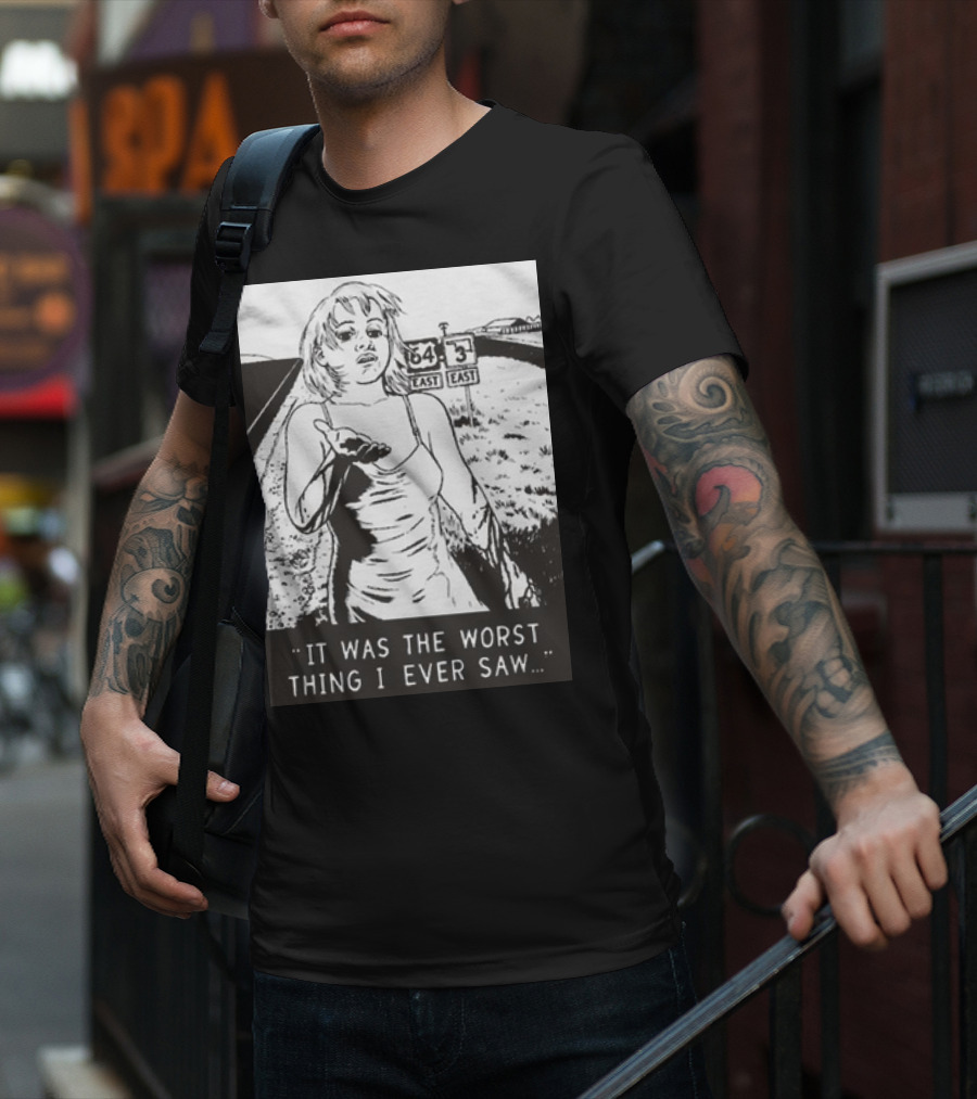Chat Pile Shame It Was The Worst Thing I Ever Saw Route 64 3 East T-Shirt