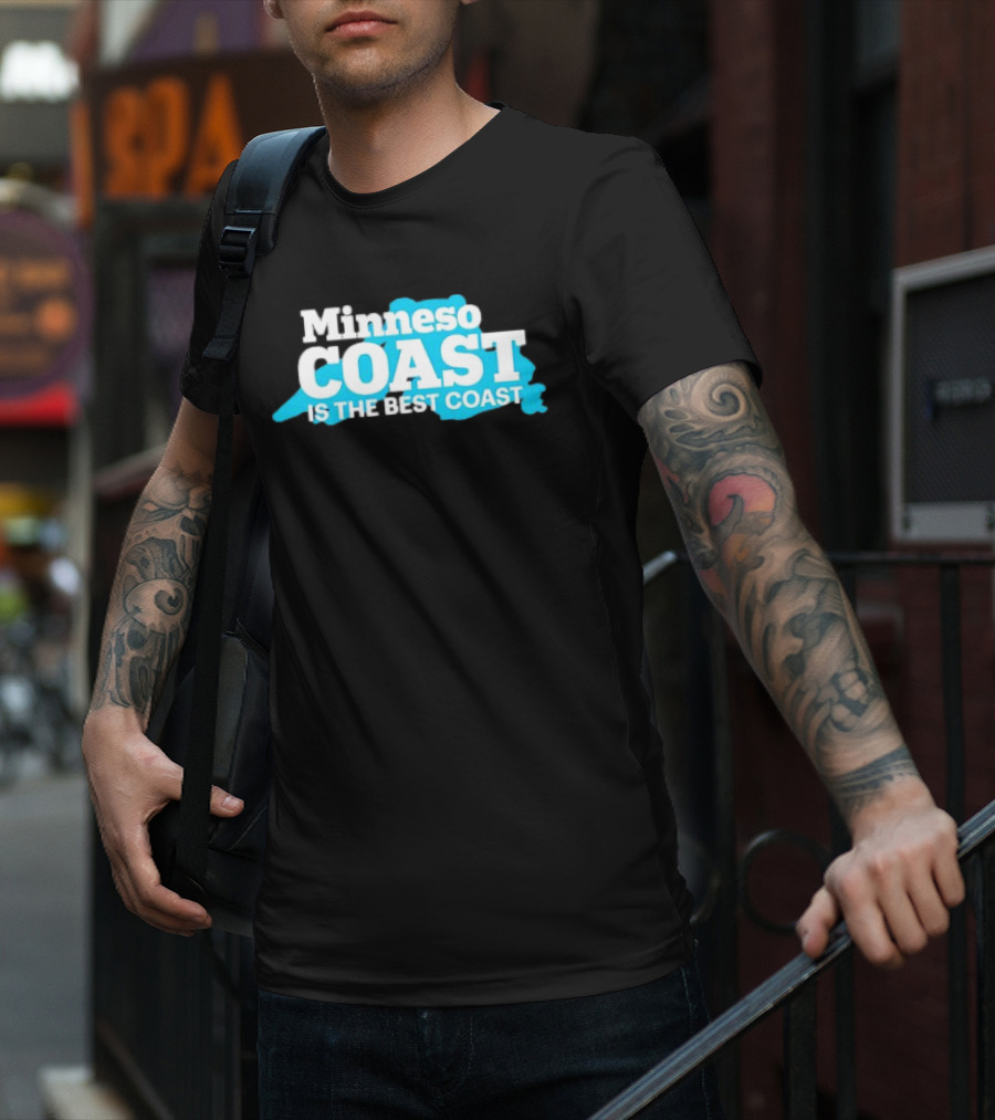 Minneso Coast Is The Best Coast T-Shirt